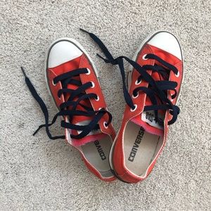Orange converse